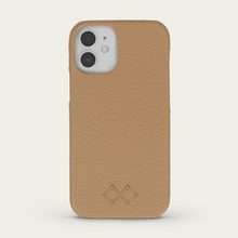 Ladda upp bild till gallerivisning, iPhone mobilskal | Beige läder