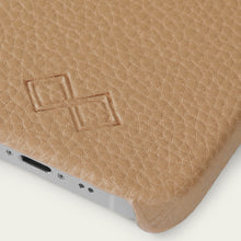 Ladda upp bild till gallerivisning, iPhone mobilskal | Beige läder