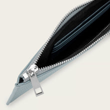 Ladda upp bild till gallerivisning, Clutch / Kuvertväska | Gråblått läder