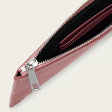 Ladda upp bild till gallerivisning, Clutch / Kuvertväska | Mörkrosa läder