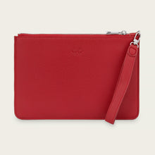 Ladda upp bild till gallerivisning, Clutch / Kuvertväska | Rött läder