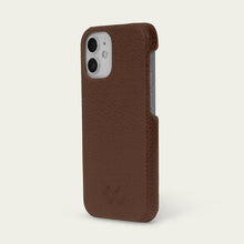 Ladda upp bild till gallerivisning, iPhone mobilskal | Mörkbrunt läder