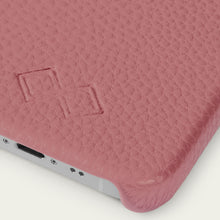 Ladda upp bild till gallerivisning, iPhone mobilskal | Mörkrosa läder