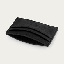 Ladda upp bild till gallerivisning, Korthållare | Svart läder
