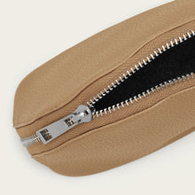 Ladda upp bild till gallerivisning, Liten sminkväska | Beige läder