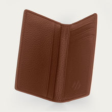 Ladda upp bild till gallerivisning, Smal plånbok | Brunt läder