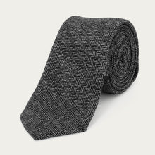 Ladda upp bild till gallerivisning, Ullslips | Gråmönstrad