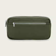Ladda upp bild till gallerivisning, Necessär | Mörkgrönt läder