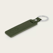 Ladda upp bild till gallerivisning, Nyckelring Tag | Mörkgrönt läder