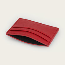 Ladda upp bild till gallerivisning, Korthållare | Rött läder