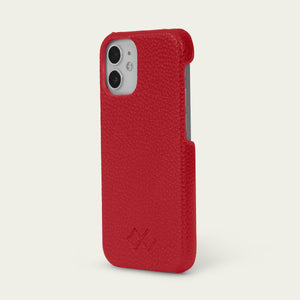 iPhone mobilskal | Rött läder